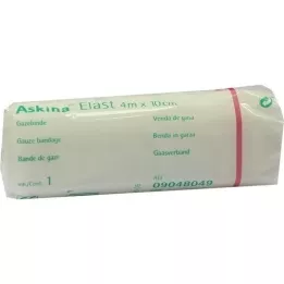 ASKINA Elastic bandage 10 cmx4 m cellophaned, 1 pc