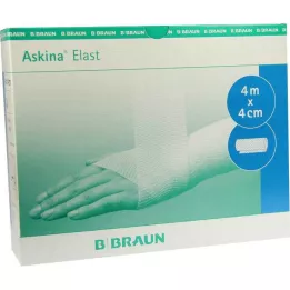 ASKINA Elastic bandage 4 cmx4 m loose, 20 pcs