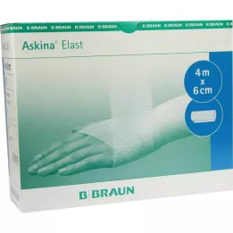 ASKINA Elast Binde 6 cmx4 m loose, 20 pcs