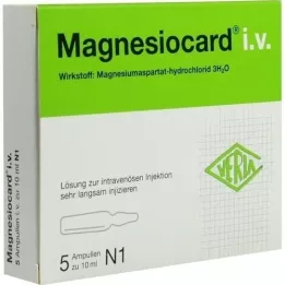 MAGNESIOCARD i.v. Injektionslösung, 5X10 ml