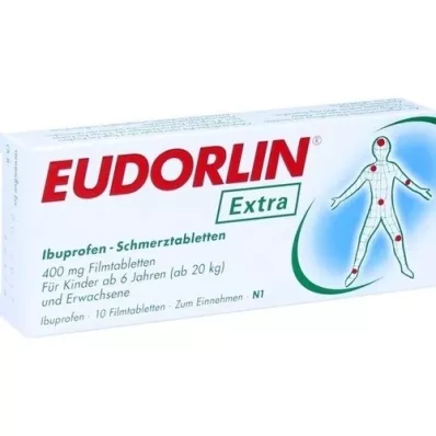 EUDORLIN Extra ibuprofen pain -table, 10 pcs