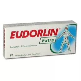 EUDORLIN extra Ibuprofen pain tablets, 10 pcs
