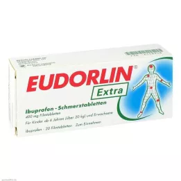 EUDORLIN extra Ibuprofen pain tablets, 20 pcs