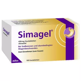 SIMAGEL Chewable tablets, 100 pcs