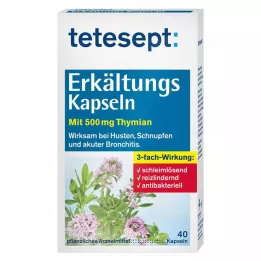 TETESEPT Cold capsules, 40 pcs