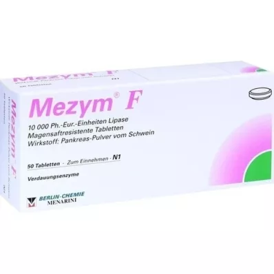 MEZYM F magensaftresistente Tabletten, 50 St