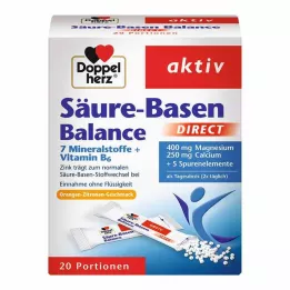 DOPPELHERZ Acid-base balance DIRECT Pellets, 20 pcs