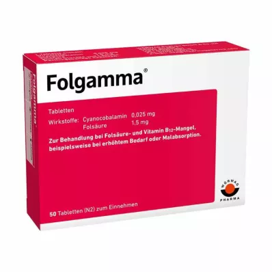 FOLGAMMA Tablets, 50 pcs FOLGAMMA Tablets, 50 pcs
