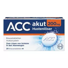 ACC acute 200 effervescent tablets, 20 pcs