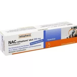 NAC-ratiopharm akut 200 mg Hustenlöser Brausetabl., 20 St