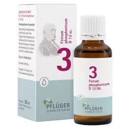BIOCHEMIE Pflüger 3 Ferrum phosphoricum D 12 Tro., 30 ml