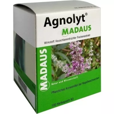 AGNOLYT MADAUS hard capsules, 100 pcs
