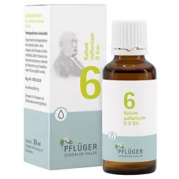 BIOCHEMIE Pflüger 6 Kalium sulfuricum D 6 drops, 30 ml