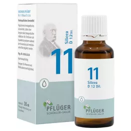 BIOCHEMIE Pflüger 11 Silicea D 12 drops, 30 ml