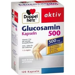 DOPPELHERZ Glucosamine 500 capsules, 120 pcs