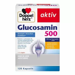 DOPPELHERZ Glucosamine 500 capsules, 120 pieces