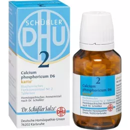 BIOCHEMIE DHU 2 Calcium Phosphoricum D 6 Tab.Karto, 200 pcs