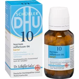BIOCHEMIE DHU 10 sodium sulfuricum D 6 tab. box, 200 pcs