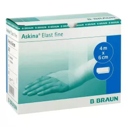 ASKINA Elast Fine bandage 6 cmx4 m loose, 20 pcs