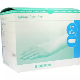 ASKINA Elast Fine bandage 12 cmx4 m loose, 20 pcs