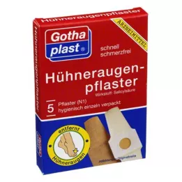 GOTHAPLAST Cornmed corn plaster 2x6 cm, 5 pcs