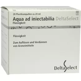 AQUA AD Iniectabilia plastic, 20x20 ml