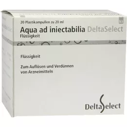 AQUA AD iniectabilia plastic, 20X20 ml