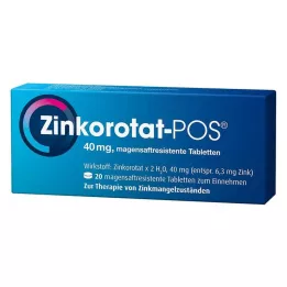 ZINKOROTAT POS gastro-resistant tablets, 20 pcs