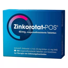 ZINKOROTAT POS gastro-resistant tablets, 100 pcs