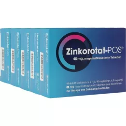 ZINKOROTAT POS Gastroke -resistant tablets, 500 pcs