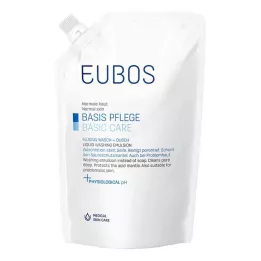 EUBOS FLÜSSIG blue unscented refill bottle, 400 ml