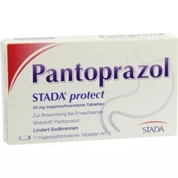 PANTOPRAZOL STADA Protect 20 mg gastric saftres.tabl., 7 pcs