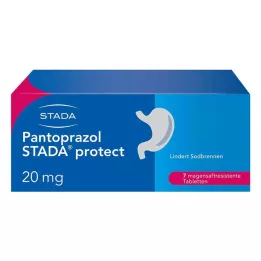PANTOPRAZOL STADA protect 20 mg gastric juice tablet, 7 pcs
