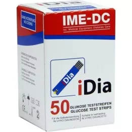 IDIA IME-DC Blood sugar test strips, 50 pcs