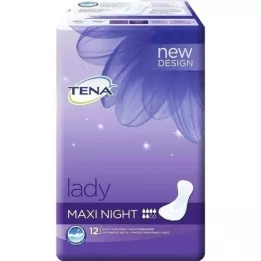 TENA LADY Maxi Night Insoles, 12 pcs