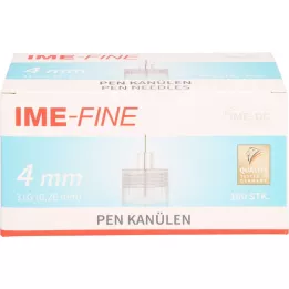 Delivery service from Germany - IME-fine universal pen cannula 31 G 4 mm, 100 pcs Delivery service from Germany - IME-fine universal pen cannula 31 G 4 mm, 100 pcs