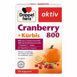 DOPPELHERZ Cranberry+Pumpkin capsules, 30 pcs