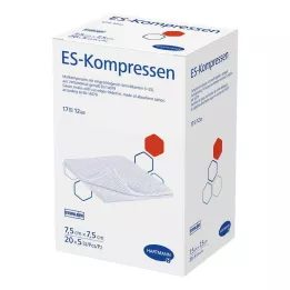 ES-KOMPRESSEN Steril 7.5x7.5 cm 12 -time large pack, 20x5 pcs