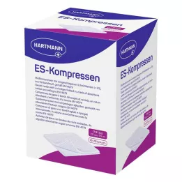 ES-KOMPRESSEN sterile 7.5x7.5 cm 12-pack, 10X10 pcs