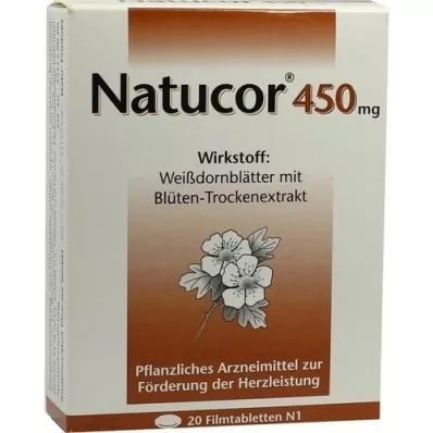 NATUCOR 450 mg Filmtabletten, 20 St
