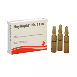NEYRAPID No.11 D 7 ampoules, 5x2 ml