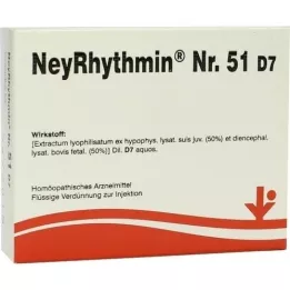 NEYRHYTHMIN No. 51 D 7 ampoules, 5x2 ml