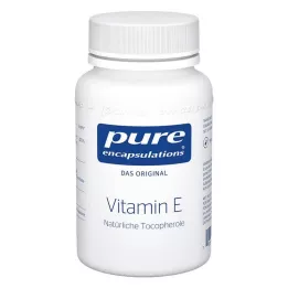 PURE ENCAPSULATIONS Vitamin E capsules, 90 pcs