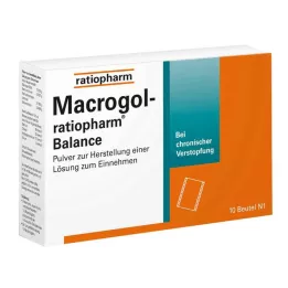 MACROGOL-ratiopharm Balance Plv.z.H.e.L.z.Einn., 10 pcs