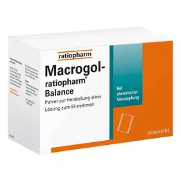 MACROGOL-ratiopharm Balance Plv.z.H.e.L.z.Einn., 30 pcs