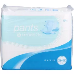 PARAM Pants Basic Size 3 XL, 16 pcs