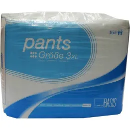 Param Pants Basic Size 3 XL, 16 pcs
