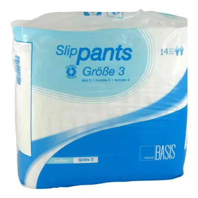 Param Slip Pants Basic Size 3 (14 pcs)