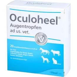OCULOHEEL Eye drops ad us.vet.single dose, 20 pcs