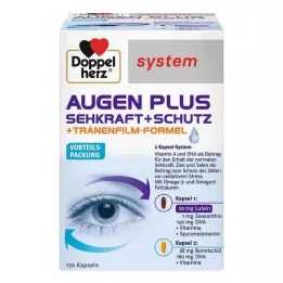 DOPPELHERZ Eyes plus Vision+Protection system capsules, 120 pcs